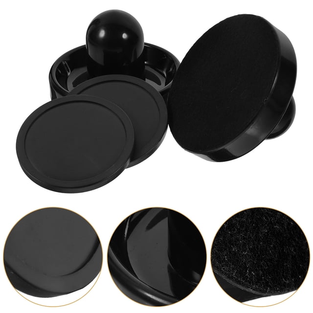 OULII 1 Set Hockey Toy for Game Enthusiasts Black ABS Smooth Gameplay