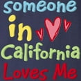 thumbnail image 3 of CafePress - Someone In California Loves Me Long Sleeve Dark T - Long Sleeve Dark T-Shirt, 3 of 4