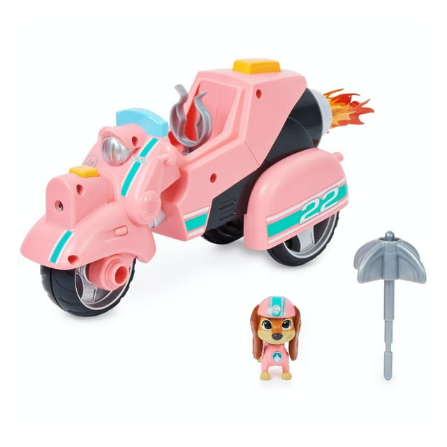 Vehículo de juguete Paw Patrol Liberty con figura y proyectil