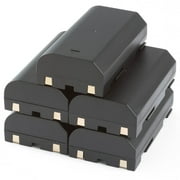 5-Pack - Batteries for Pentax Ei-D-Li1 Trimble 5700 5800 38403 52030 54344 MT1000 R7 GPS R8 GPS Battery