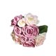 thumbnail image 2 of Flores artificiales Ramo de flores artificiales Fake Filigree Plastic Artificial White Rose Bridal Wedding Bouquet Home Garden Party Wedding Decoration ANMAO MXFZH2212100391, 2 of 2