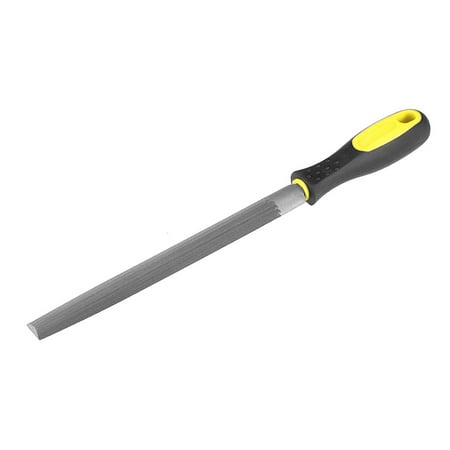 

6 / 8 / 10 Second Cut Grade High Carbon Hardened Steel Flat Mill File with Handle