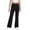 Black, variant on hotojiny Girls Corduroy Pants Casual Loose Wide Leg Kids Trousers with Pockets Comfy Pull on Plain Uniform Pants(Pink,15-16 Years)