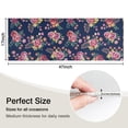 thumbnail image 5 of Pioneer Flower Floral Print Pattern Kitchen Rug Mat,Kitchen Runner Rugs Non Skid Washable,Decorative Kitchen Floor Mats for Kitchen,Sink,Laundry,17"X47", 5 of 5