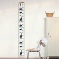 thumbnail image 4 of Huanglei Growth Chart For Kids Canvas Height Chart Ruler Removable Hanging Wall Ruler Measurement Chart For Home Decoration Measuring Board Foldable, 4 of 6