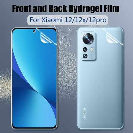 Front and Back Film for Xiaomi 11 12 13 pro 12x 12s 13 Ultra 11t 12t pro 13 lite Screen Protector for Xiaomi Mi12 pro Not Glass