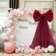 thumbnail image 4 of Decoración del hogar, decoración de habitaciones, decoración de paredes, lazos grandes de 20 pulgadas, decoraciones para fiestas, bodas, decoración de paredes, baby showers, lazos para árboles de Navi, 4 of 6