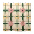 thumbnail image 2 of Yayeee Shower Curtain with Hooks 72"x72" Waterproof Fabric Bathroom Hanging Decor, Retro Green Stars, 2 of 5