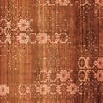 thumbnail image 1 of Ahgly Company Indoor Square Abstract Orange Modern Area Rugs, 5' Square, 1 of 4