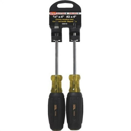 Do it Slotted & Phillips Screwdriver Set (2-Piece) 308516