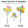 thumbnail image 2 of Shisuyan 5pcs Three-dimensional Cartoon Animal Windmill Plastic Animal Windmill for Kids, 2 of 8
