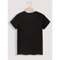 thumbnail image 2 of Plus Size Parce Que Je Suis Lisa T-Shirt Graphique - Col Rond Décontracté Manches Courtes pour Femmes T-Shirt Lavable en Machine pour Adultes, Hommes, Femmes, Adolescents, Adolescents, Jeunes Sports Décontracté, 2 of 7