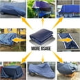 thumbnail image 7 of ColourTree 23’ x 32' Oval Winter Swimming Pool Cover Waterproof Tarps for Above Ground and Inground Pool (Cover Size: 27'x36'/ 4 ft .Overlap), 7 of 7