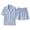 Light Blue, variant on Women’s Soft Comfy Lounge Set 2-Piece Set with Tank Top and Loose-Fit Shorts, M-2XL