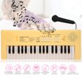 thumbnail image 4 of Electric Piano Keyboard, Education Instrument for Beginners, 37 Keys with Microphone, Recording Function, Portable, Dual Power Supply, Safe Materials, Musical Fun for Children,, 4 of 7