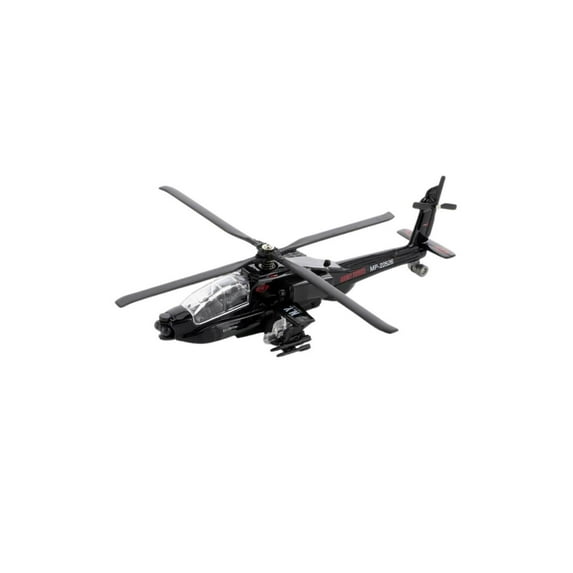 Combat Copter with Light & Sound Diecast Model Toy Helicopter 8 but NO Box, Combat Copter Black, Size: 8, Fun Stuff