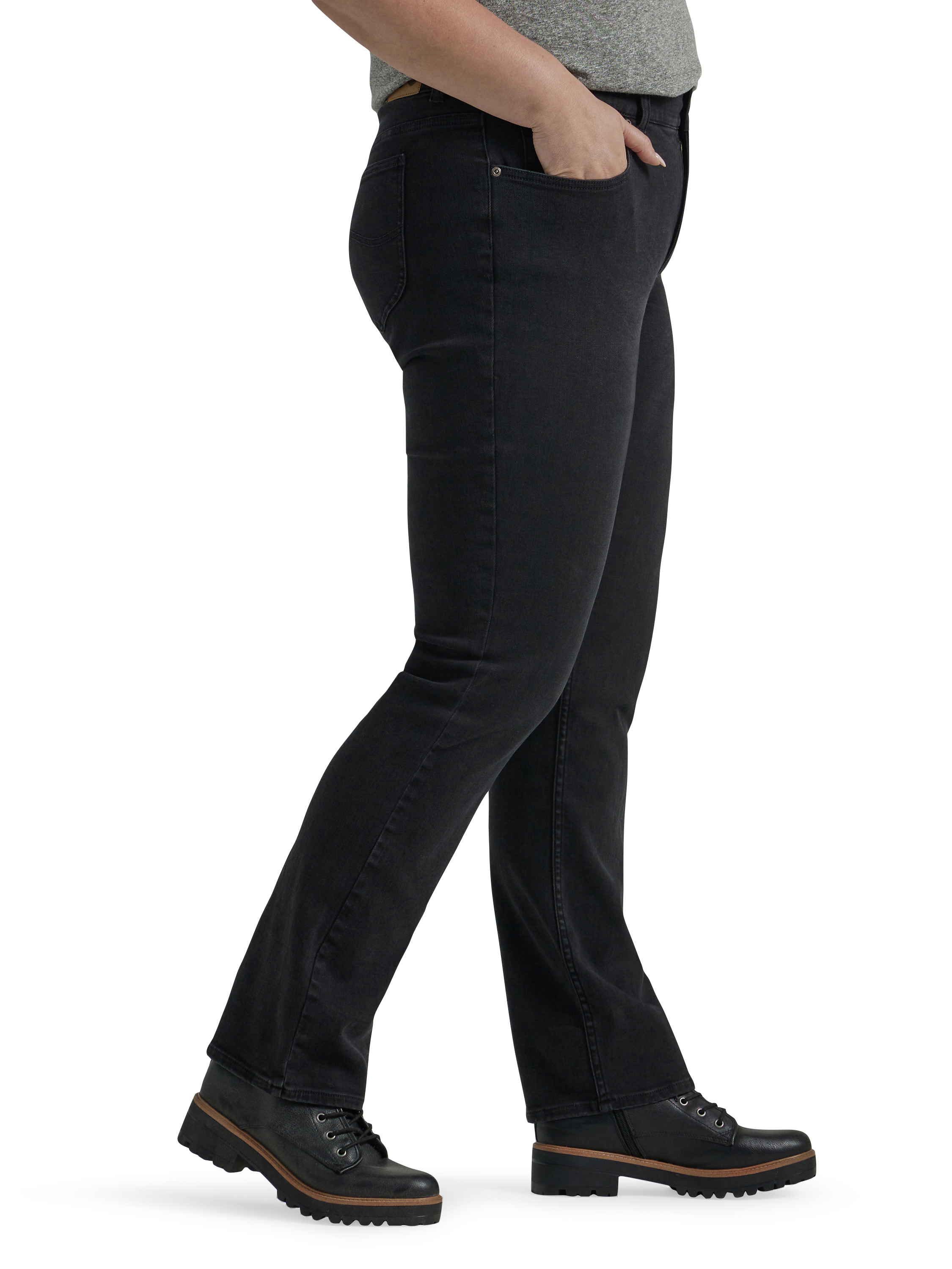 Lee® Women's Plus Ultra Lux Comfort with Flex Motion Straight Leg Jean