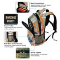 thumbnail image 5 of FORMRS Kids School Backpack Elementary Student Unisex Travel Bookbag with Reflective Stripes, Blue Goldfish Bowl, 5 of 7