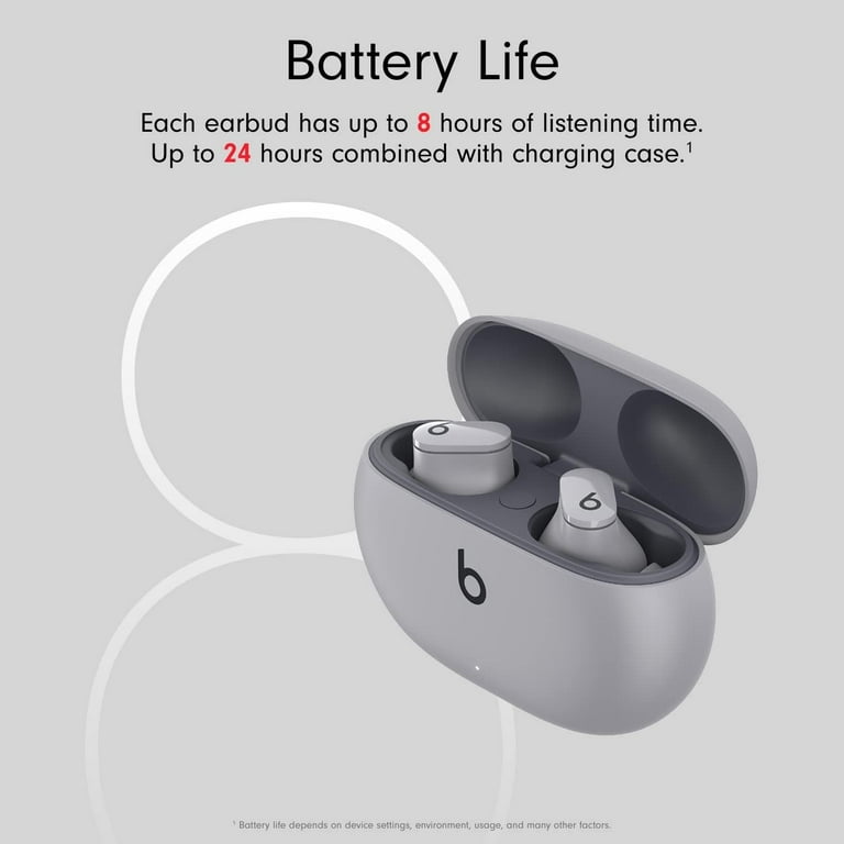 Beats Studio Buds Noise Canceling True Wireless In-Ear Headphones (Gray) with Accessories Beats Studio Buds Noise Canceling True Wireless In-Ear Headphones (Gray) with Accessories