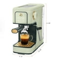 thumbnail image 4 of Beautiful Slim Espresso Maker with 20-Bar Pressure, White Icing by Drew Barrymore, 4 of 9