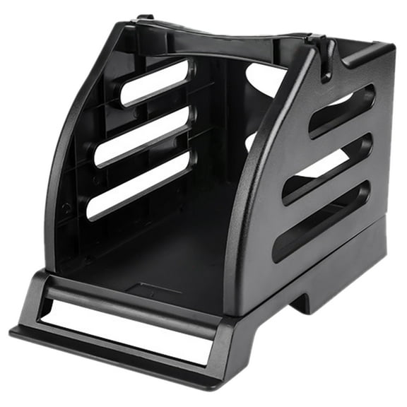 MERRYHAPY Thermal Label Holder with Storage Rack for Desktop Printers, Organizer for Office and Shipping Supplies
