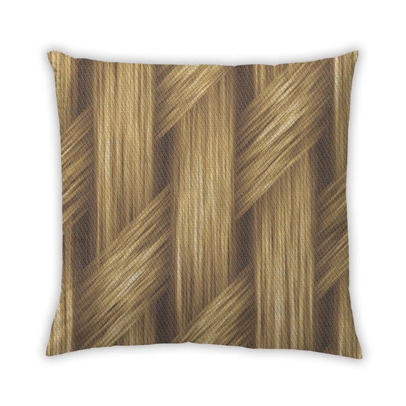 Ahgly Company Outdoor Square Contemporary Throw Pillow, 18 inch by 18 inch
