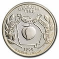thumbnail image 2 of 1999-S Georgia State Quarter Gem 40-Coin Roll Proof (Silver), 2 of 3