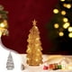 thumbnail image 4 of Luces de Malla Metálica Brillantes para Árbol de Navidad de 30 Cm, Plateadas, para Escritorio, Decoración Del Hogar | Zkr250904643Sls, 4 of 7