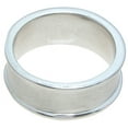 thumbnail image 3 of 925 Mens Sterling Silver Ring & Wedding Band Makes Great Anniversary Gifts for Men, 3 of 5