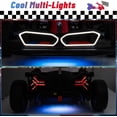 thumbnail image 6 of Licensed BMW Electric Go Kart for Kids 6-12, 24V 9AH Drift Kart Ride on Toys, Dual 200W Motors, Adjustable Seat, Drift Mode, 2 Speed, LED Lights, 6 of 10