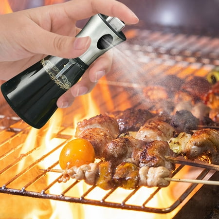

CQCYD 200ml Oil Spray Bottle Portable Oil Spray Bottle Olive Oil Dispenser Bottle Premium Kitchen Tools Kitchen Tools and Gadgets Silver