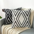thumbnail image 5 of AUQ huntermoon Machine Washable Pillowslip Double-sided Printing Waterproof Decorative Oil-proof Set Of 2 White 45*45cm Pillowcase, 5 of 15