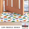 thumbnail image 3 of Colorful Dinosaur Assortment Pattern Door Rugs,Washable Non Slip Door Mats Indoor,Decorative Door Mats,Entry Mat Indoor for Entrance,Bedroom,Kitchen,Bathroom,17"x30", 3 of 6