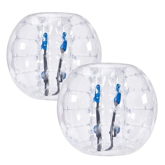 Inflatable Sumo Balls 2-Pack, 4FT Human Bumper Balls for Adults&Teens, Outdoor Bubble Soccer Balls for Backyard, Park, and Team Games
