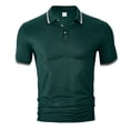 thumbnail image 3 of Short Sleeve Polo Shirts for Men Summer Lightweight Breathable Collared Golf Shirts Casual Work Tshirt, 3 of 7