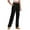 Black, variant on XFLWAM Cargo Pants for Women High Waist Wide Leg Casual Pants with Pockets Stretchy Baggy Y2K Trousers Khaki S