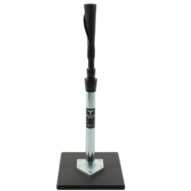 TANNER TEES the Original Premium Baseball/Softball Batting Tee with Tanner  Original Base, Patented Hand-rolled Flex Top, and Easy Height Adjustments  