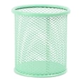 thumbnail image 2 of Organizador Prichos Cilíndrico Para Lápices Malla Metal Verde, 2 of 4