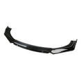 thumbnail image 4 of 3x Universal Car parachoques delantero labio cuerpo Kit accesorio piezas automotrices reemplazo Suvs Splitter Spoiler Premium difusor cubierta , negro, 4 of 7