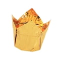 thumbnail image 2 of 50 moldes para tartas de tulipán resistentes a altas temperaturas para magdalenas. Oro, 2 of 7