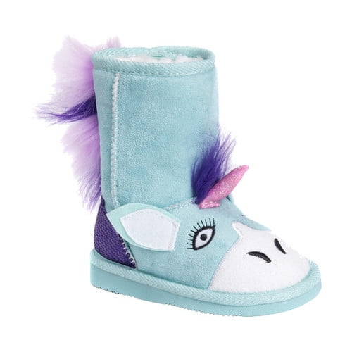 purple unicorn boots