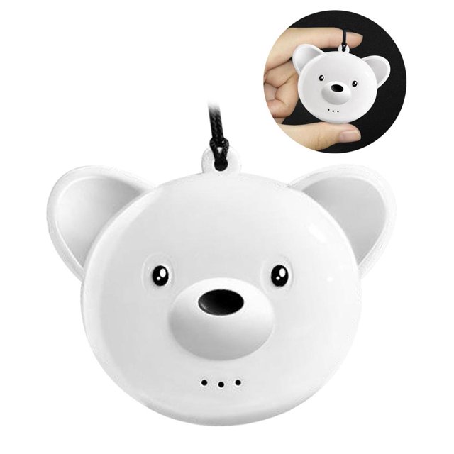 Purificador de aire portátil Personal para , Mini collar de purificador de aire portátil, limpiador del dormitorio de carga blanco BLESIY purificador de aire personal