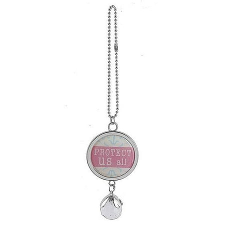 Guardian Angel Protect Us All Car Charm - By Ganz