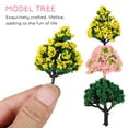 thumbnail image 4 of 55 Pcs Modèles d'Arbres Mini Mélangés Faux Arbres pour Bricolage Construction Paysage, 4 of 7