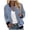 Z&Blue533, variant on Women's Boho Floral Bomber Jacket Full Zip Stand Collar Soft Long Sleeve Outdoor Casual Outerwear Coat