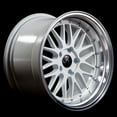 thumbnail image 1 of For 17X9.5 inch (1 Single Wheel Only) JNC Wheels - 17" JNC005 White Machined Lip Rim - 4X100/4X114.3 JNC Wheels-37177931724, 1 of 2