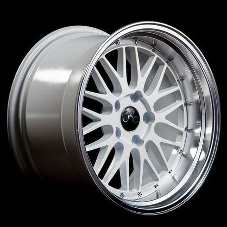 For 18x8 inch (1 Single Wheel Only) JNC Wheels - 18" JNC005 White Machined Lip Rim - 5x112 JNC Wheels-18515155142