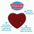 thumbnail image 3 of Snuggle Puppy Heartbeat Juguete de peluche para perros - Alivio de la ansiedad de las mascotas y ayuda calmante - Juguete cómodo para el entrenamiento del comportamiento - Biscuit Aleko Kuyhfg Bienvenido a Kuyhfg, 3 of 5