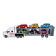 thumbnail image 4 of Transport Vehicles Toy, Removable Alloy Kids Transport Truck Rubber Wheels Detachable With Six Cars For 3 Years Old ANGGREK AC6717, 4 of 8