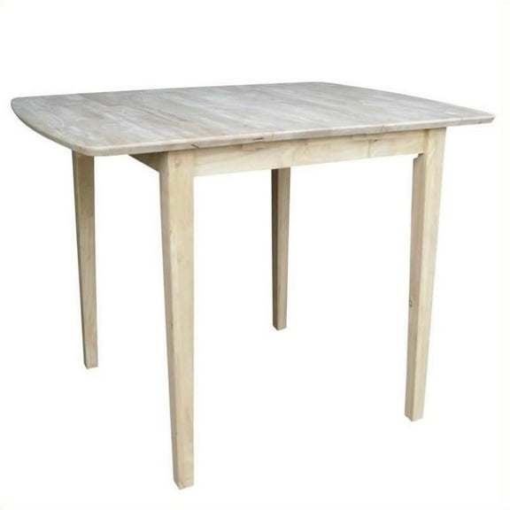 Pemberly Row Unfinished Square/Rectangular Counter Height Dining Table